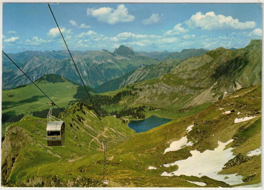 Cartes postales: Col des Mosses - Gondelbahn Pic Chaussy – D'occasion à Binningen par Mountainrider