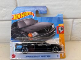 Hot Wheels '89 Mercedes-Benz 560 SEC AMG - Neuf! Collector!
