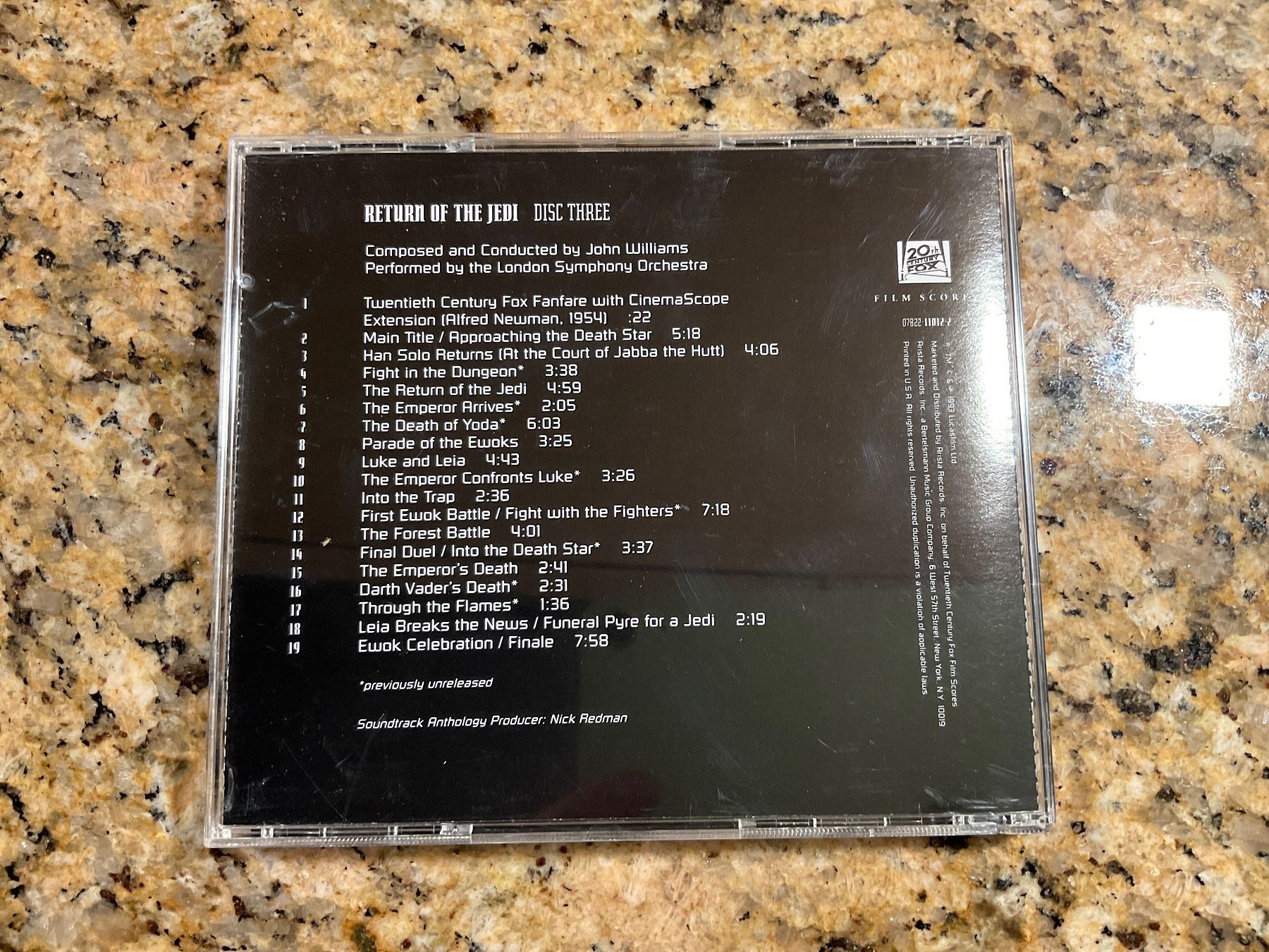 CDs: CD Star Wars Returns of the Jedi – Gebraucht aus Meilen von DodoSchubi 1