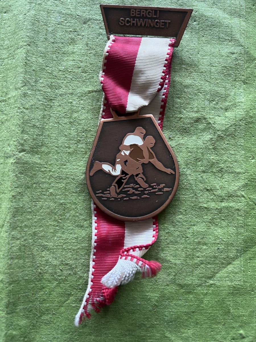 Medaglie: Vintage Schwingen Erinnerungs-Medaille – Usato da Itingen venduto da Bebbi6569 2