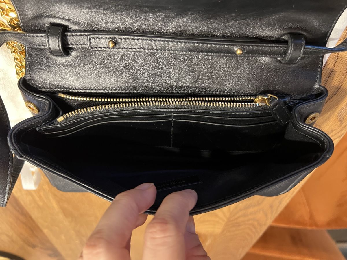 Saint Laurent Taschen für Damen: Saint Laurent Tasche, Schwarz, Gold Kette – Gebraucht aus Arbon von michelle.sommer48 3