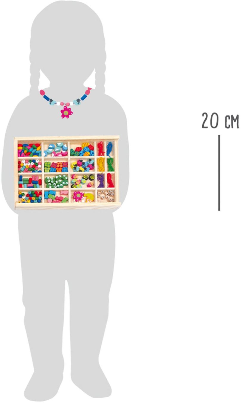 Kit bricolage: Fädelperlen in Holzbox - Bastelbedarf – Nuovo e nell'imballaggio originale da Wettingen venduto da Swala 3