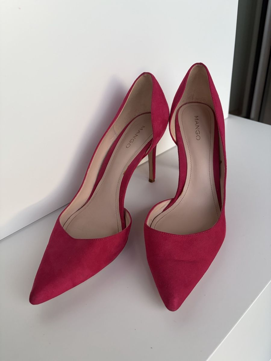 Mango Scarpe da donna: Mango Hot Pink Heels, Size 39 – Usato da Nyon venduto da Deb_D39