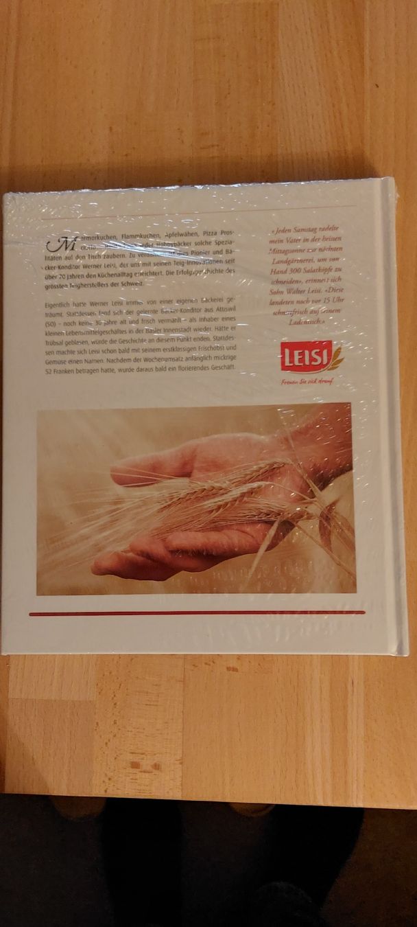 Libri: Backen mit Leisi – Nuovo e nell'imballaggio originale da Sargans venduto da blauberg 1