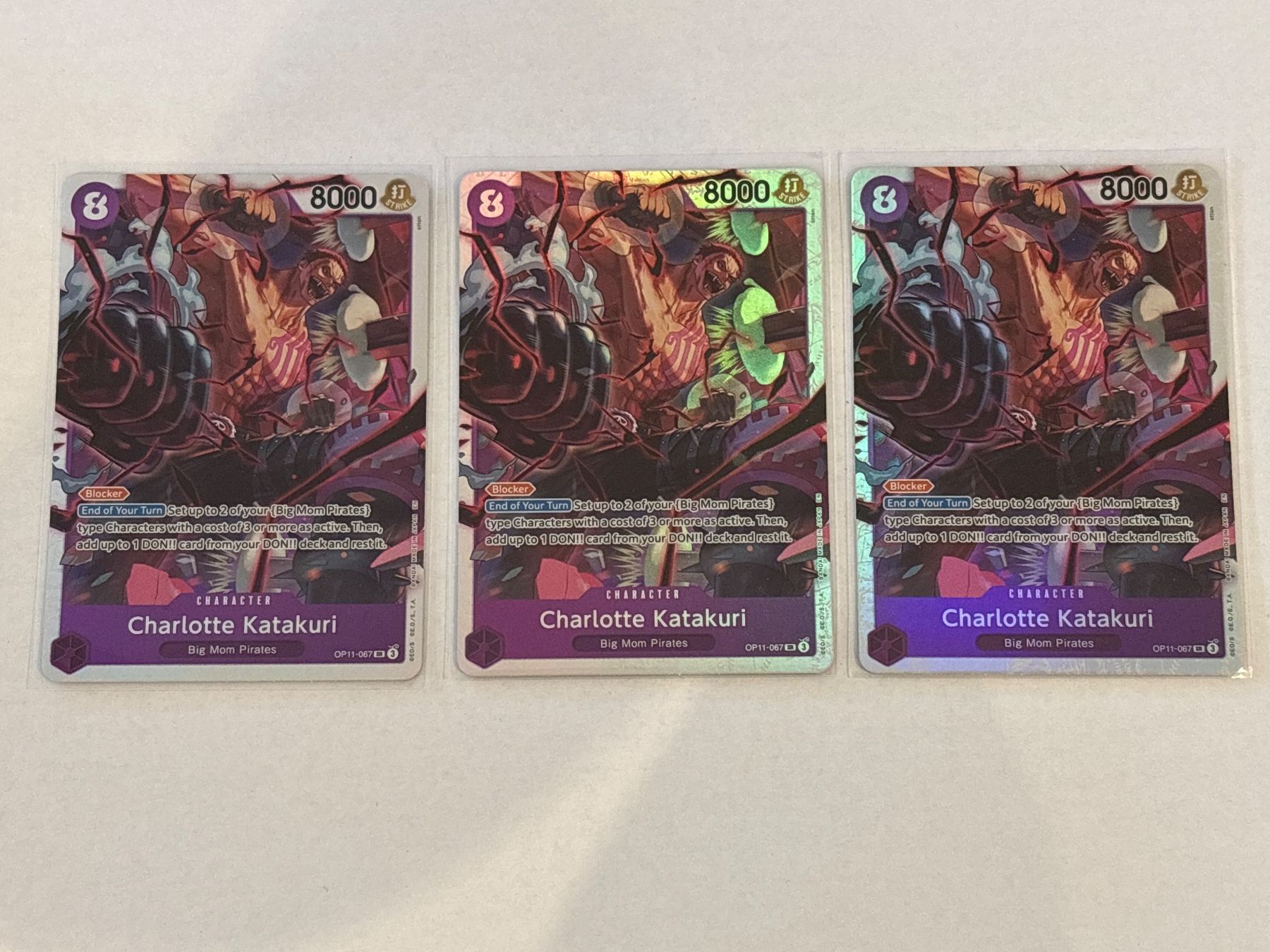 Bandai Carte collezionabili: One Piece TCG CARDS OP11-067 ENG – Nuovo (secondo la descrizione) da Schaffhausen venduto da Brickorama0815
