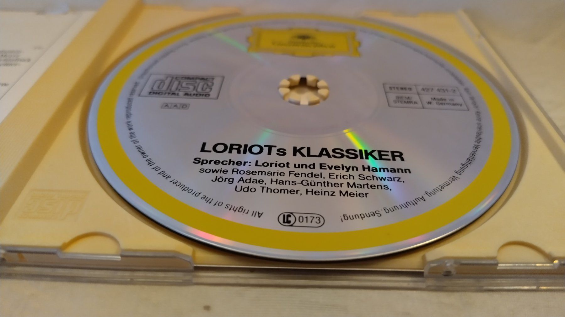 CDs: Loriots Klassiker - Loriot CD  mit Evelyn Hamann ab Fr. 5.- – Gebraucht aus Bellach von JingleJerry 2