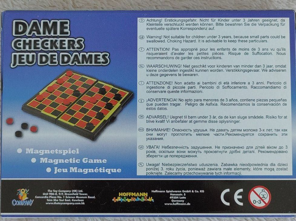 Giochi: Reisespiel Dame – Usato da Strengelbach venduto da Phorensic_30 2
