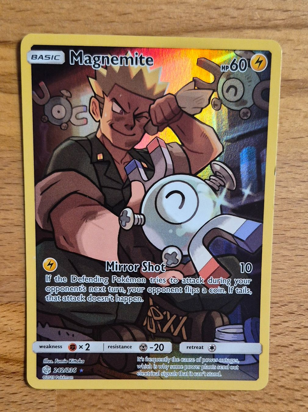 Pokémon Carte collezionabili: Magnemite (242/236) – Nuovo (secondo la descrizione) da Thun venduto da Ryyf