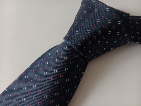 BURTON OF LONDON Cravate en soie / seiden Krawatte (6,5 cm)