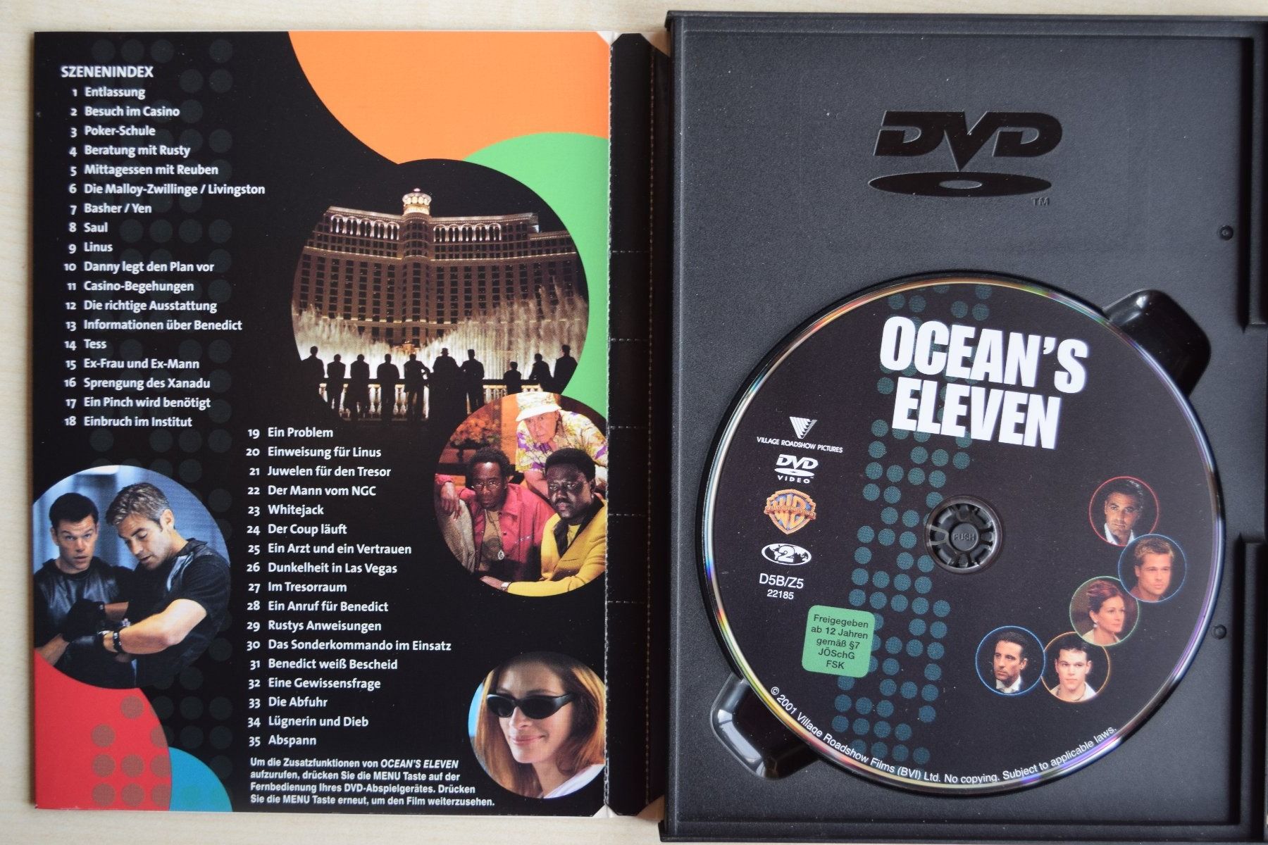 Alle DVDs: OCEAN'S ELEVEN (238) – Gebraucht aus Reutigen von DONDON55 3