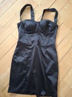 Tally Weijl Kleid Schwarz Satin Optik, Gr. s Top Zustand