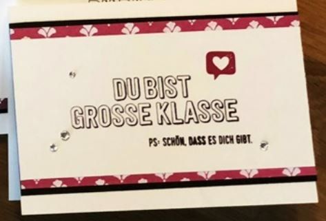 Stampin' up! Timbri: Stempelset " Post mit PS" von Stampin up – Usato da Frauenkappelen venduto da evangelina78 5