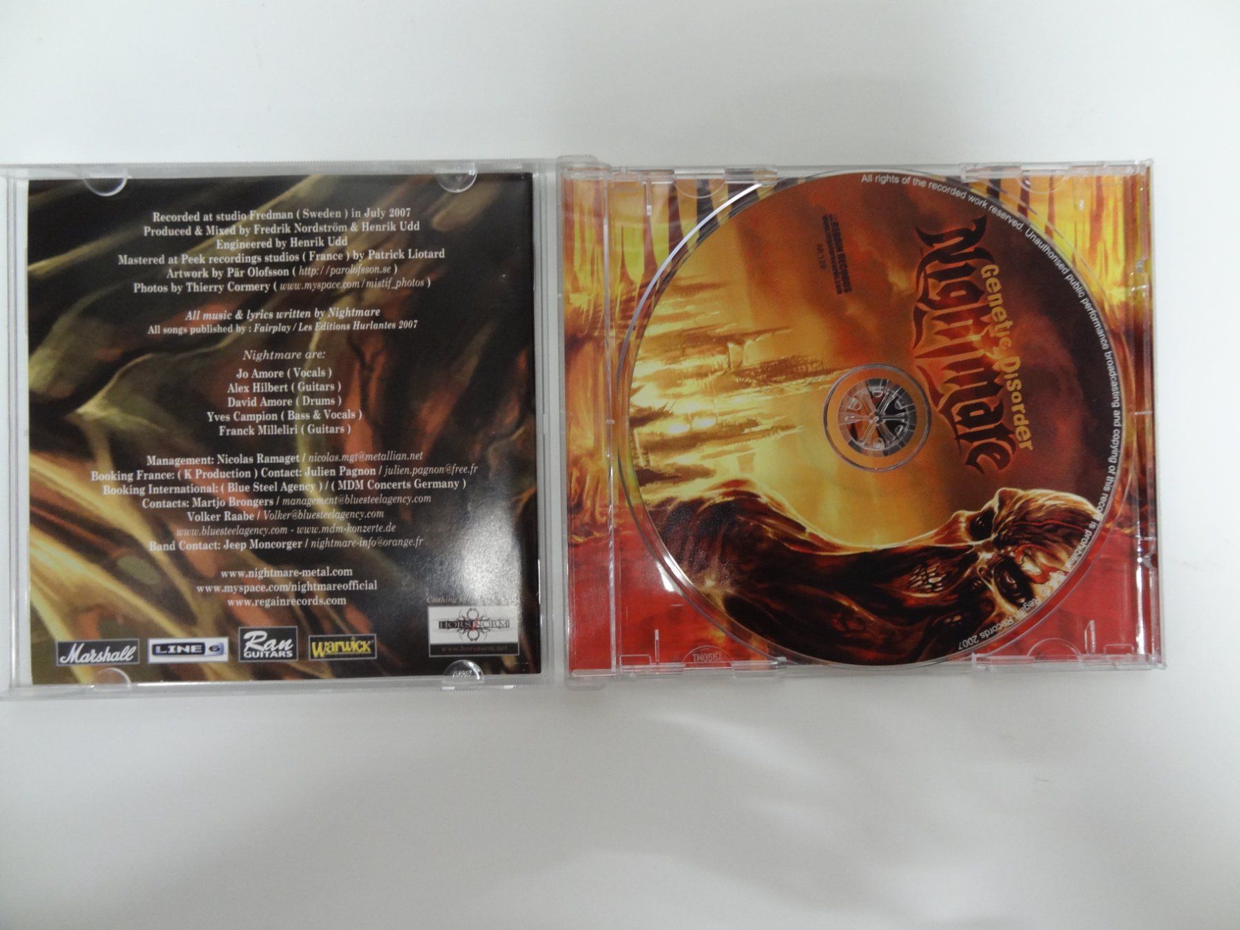 CD: Nightmare - Genetic Disorder CD - Heavy Metal – Usato da luzern venduto da musicandart 2