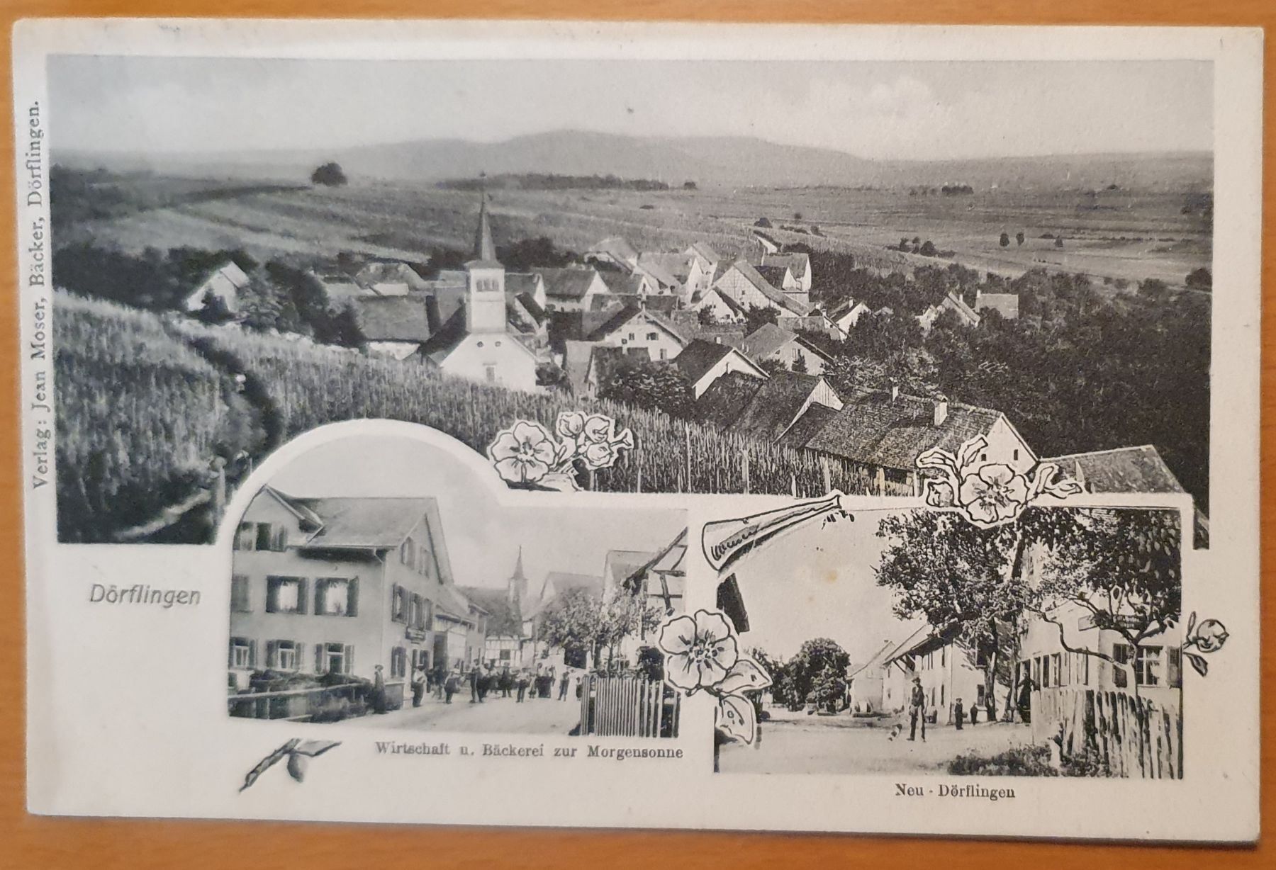 Ansichtskarten: Dörflingen - 1910, 3 Ansichten TOP – Gebraucht aus Kreuzlingen von Rschweiz1