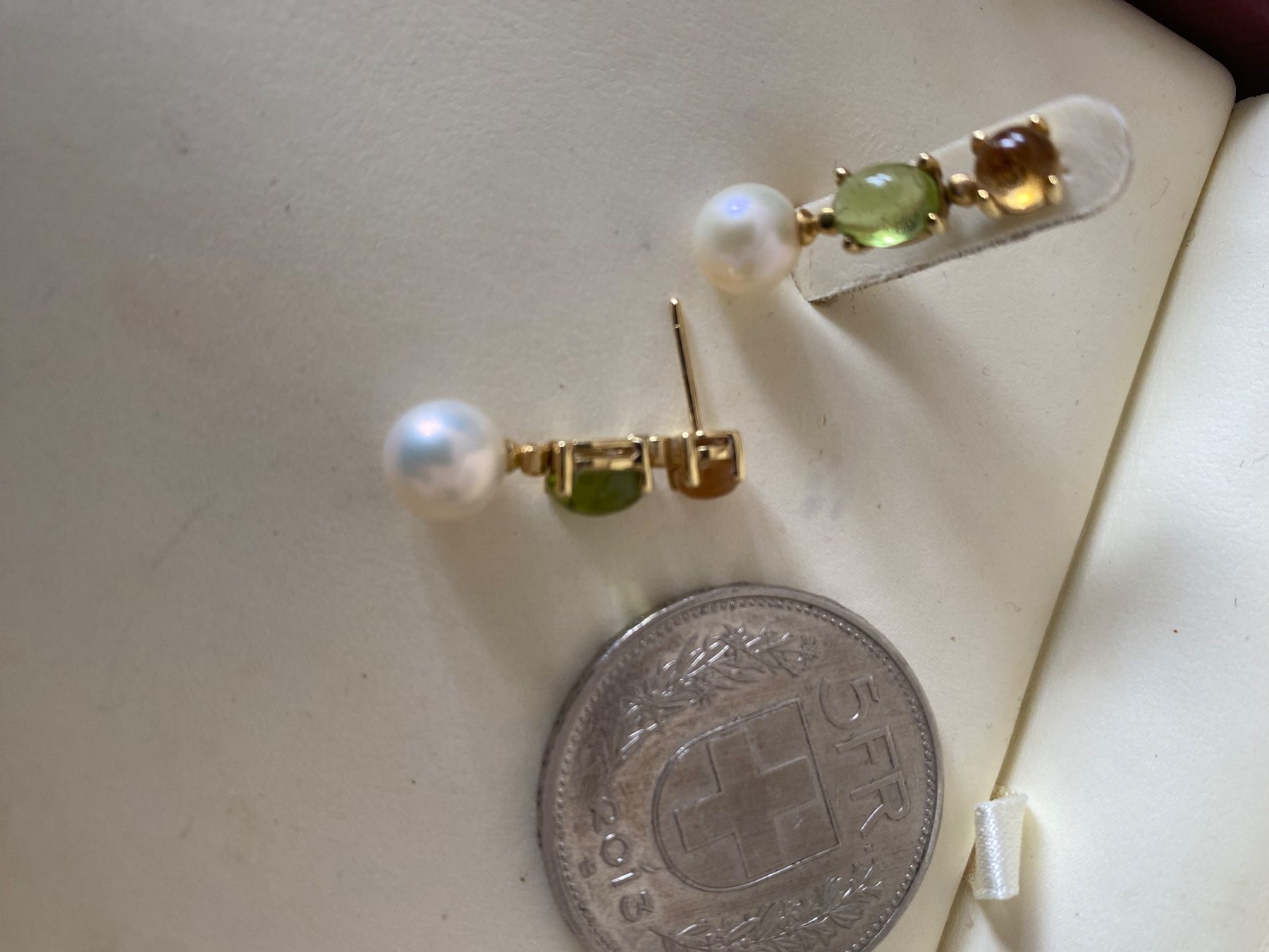 Orecchini pendenti & Orecchini a lobo: boucle d'oreille – Usato da fribourg venduto da iris18 3