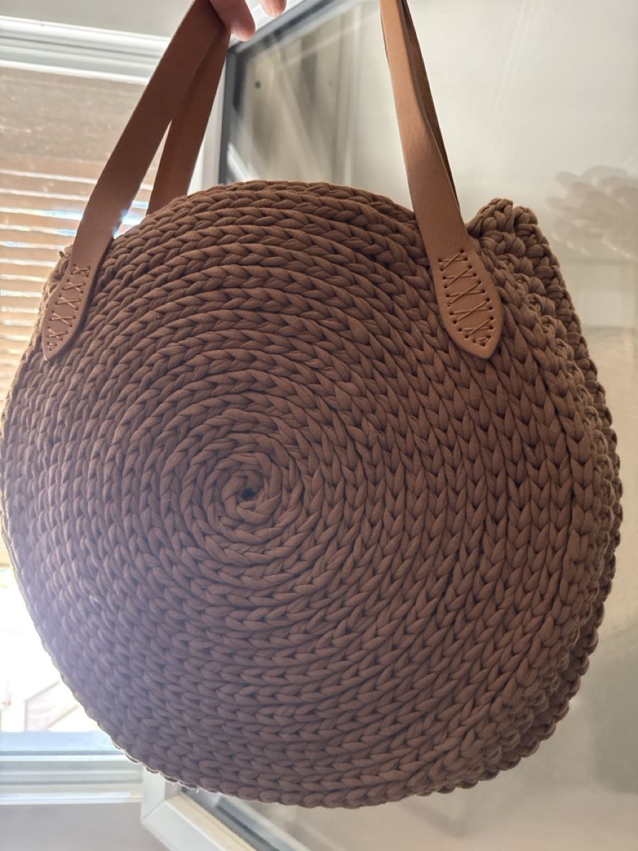 Borse da donna: Round Boho Bag with Tassels -Perfect Summer Accessory – Nuovo (secondo la descrizione) da Neirivue venduto da naz_z28w 2