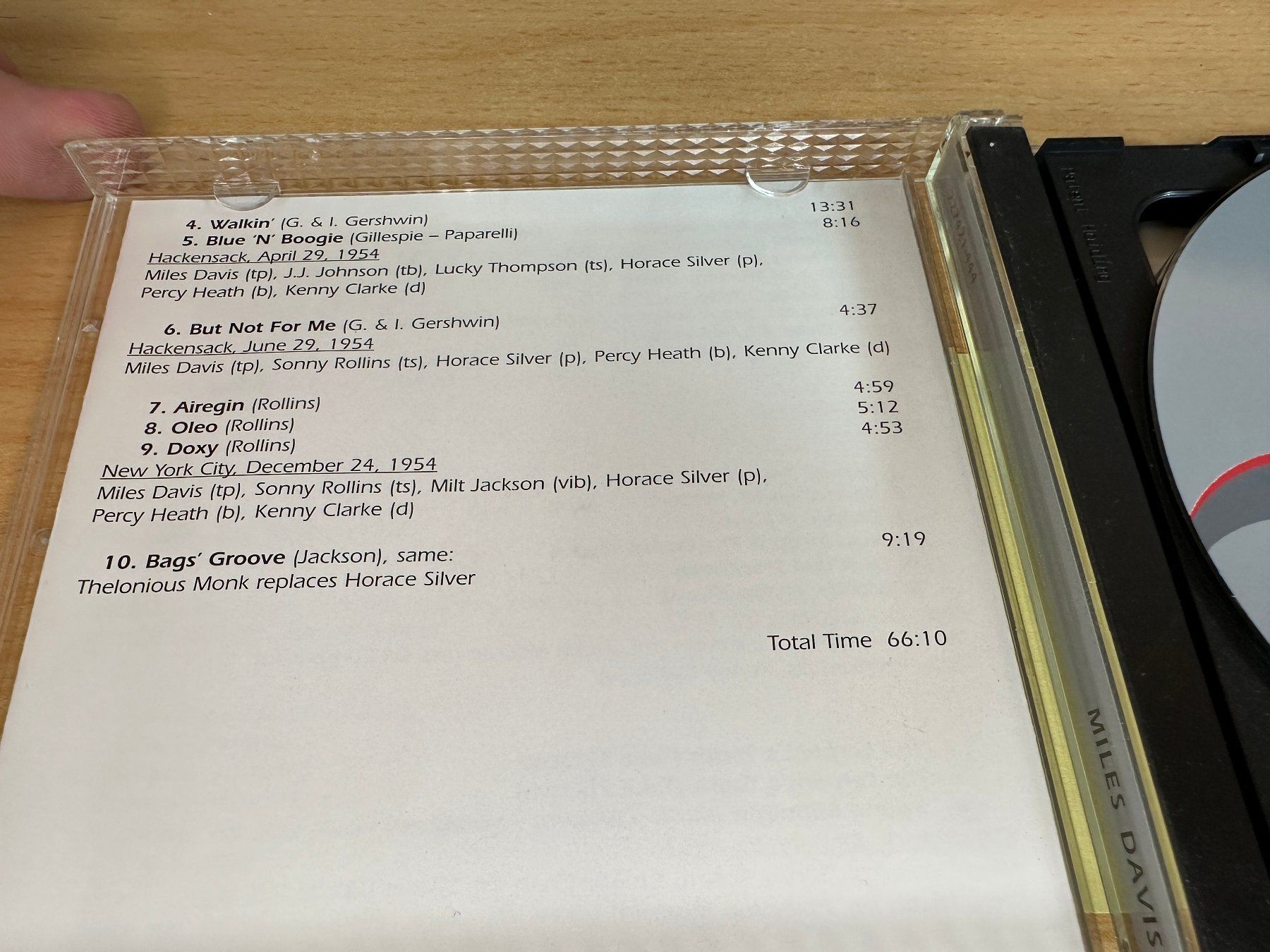 CD: J0 Miles Davis – Morpheus - 4 CD – Usato da Rikon im Tösstal venduto da Alpenmutz 3