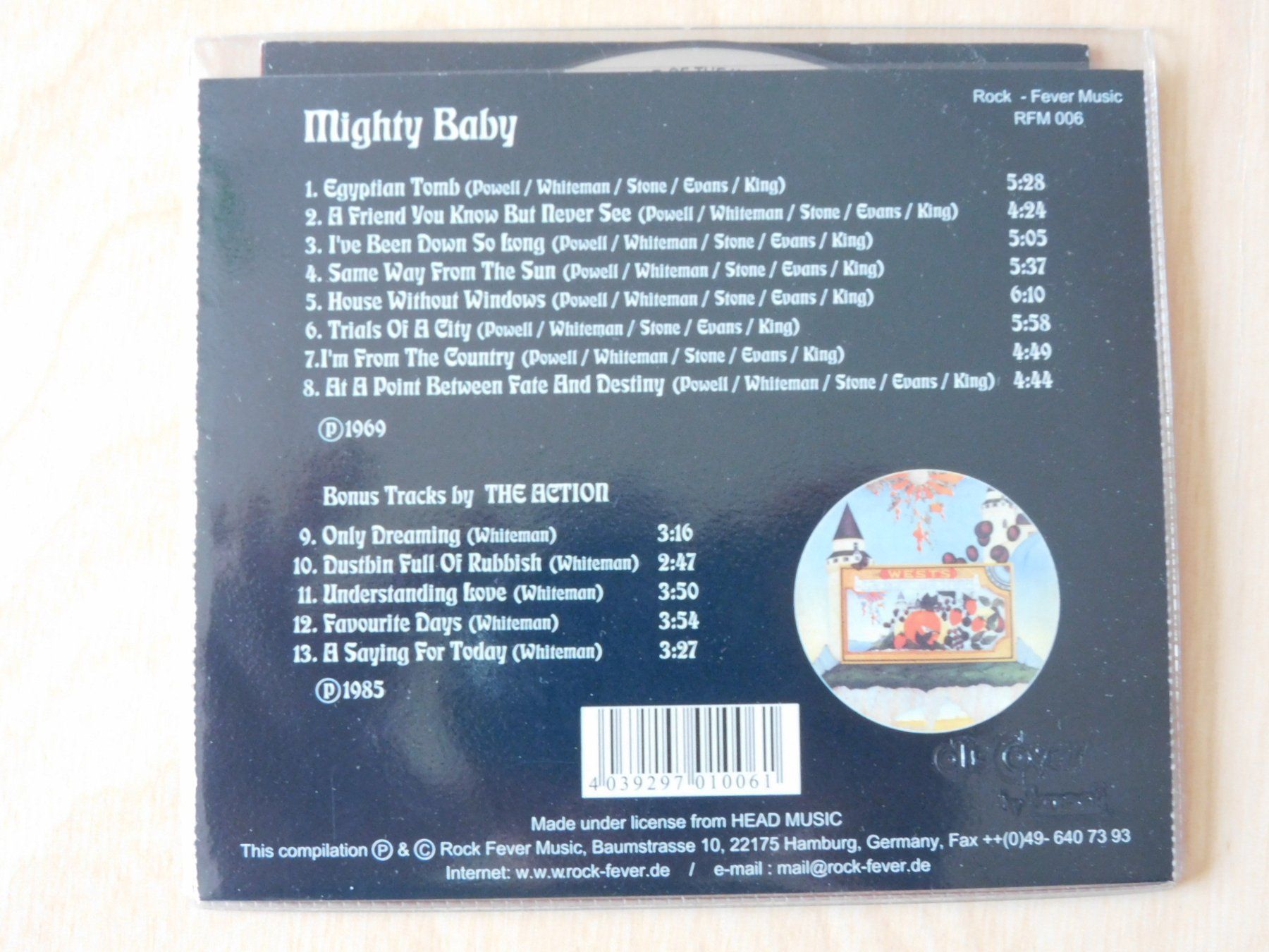 CD: Mighty Baby - Same – Usato da Emmenbrücke venduto da keep-vinyl-alive 1