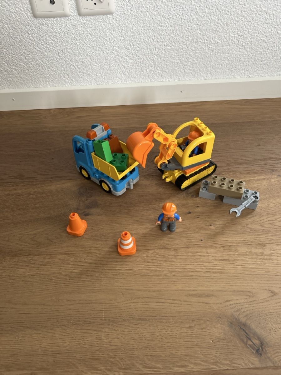 Lego Giocattoli: Lego Duplo Baustelle – Usato da Fischbach- Göslikon venduto da Rommel