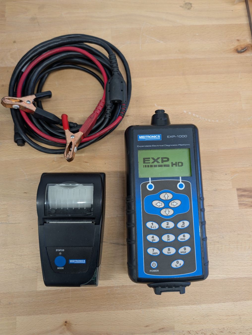 Misurare: MIDTRONICS EXP-1000 Batterietestgerät – Nuovo (secondo la descrizione) da Rohrbach venduto da Ride_Santa 3