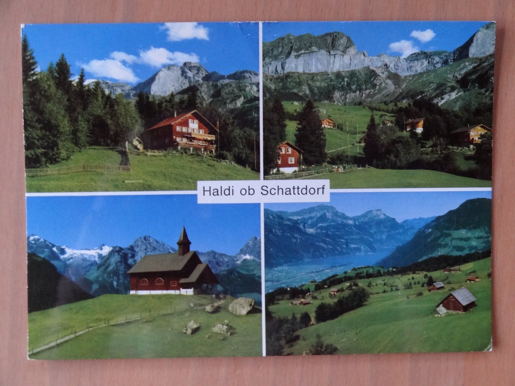 Cartoline postali: Haldi ob Schattdorf - Uri - 1978 – Usato da St Léonard venduto da Riglin