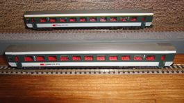 2 Personenwagen SBB Roco Spur N