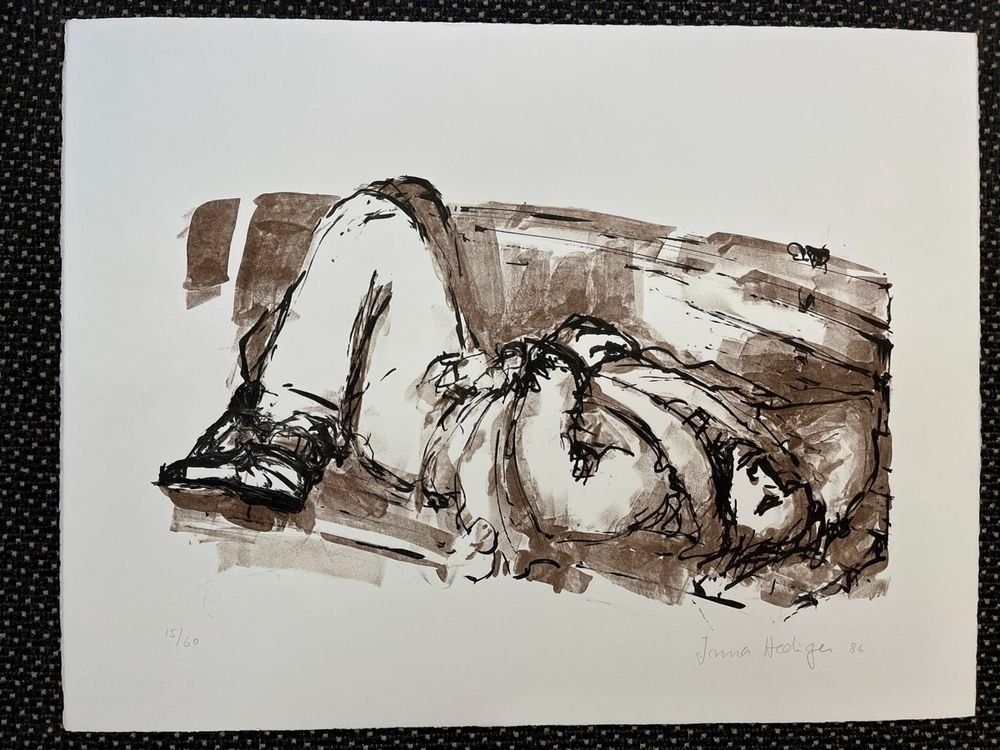 Grafica & Litografie: IRMA HEDIGER LITHOGRAPHIE SIGNIERT NUMMERIERT – Usato da Gersau venduto da kunst-online 1