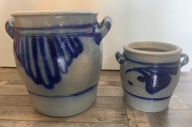 Casseroles: 2 Einmach-/ Butter- oder Rumtöpfe auch als Deko-/ Blumenöpfe – D'occasion à Gundetswil par Egro100