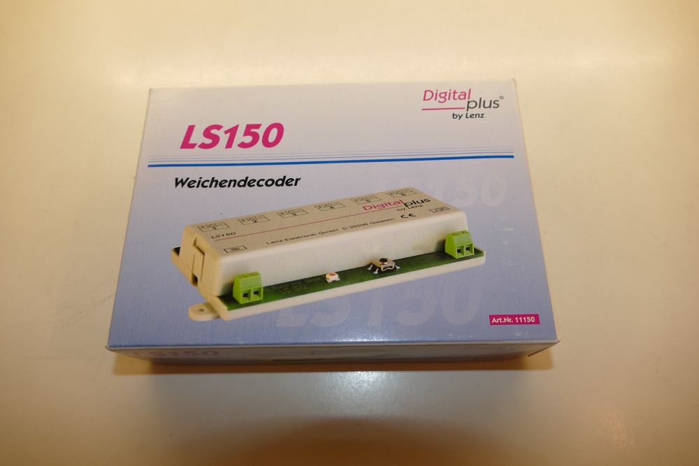 Lenz Digital Plus: Weichendecoder LS150 (Neu und originalverpackt) in ...