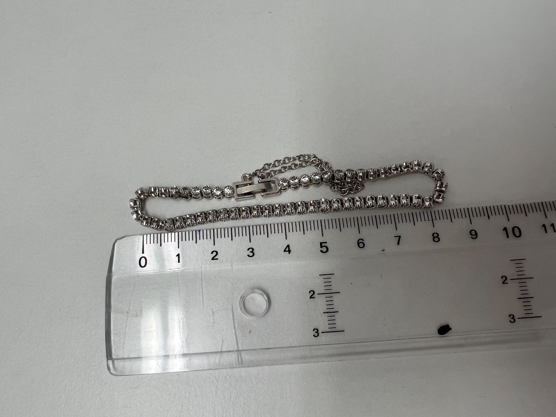 Bracciali & Braccialetti: Armband silbernfarbig mit Steinen - Modeschmuck – Nuovo (secondo la descrizione) da Jona venduto da n.ferrari 3