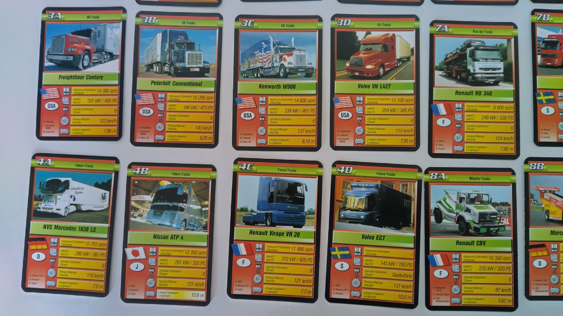 Ravensburger Giochi: Auto Quartett Lastwagen / Mega Trucks / 32 Karten ab Fr. 4.- – Usato da Bellach venduto da JingleJerry 5