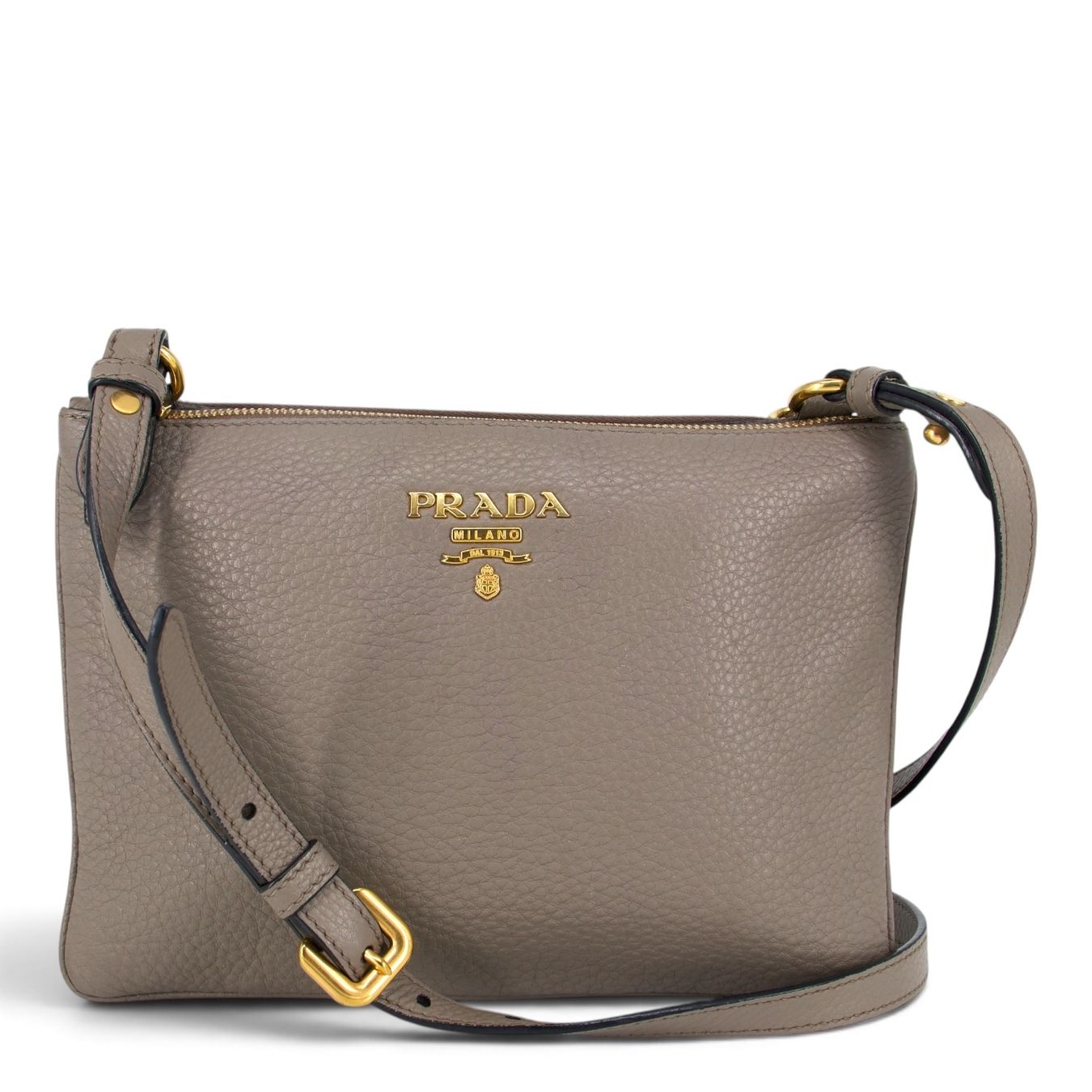 Prada Taschen für Damen: Prada Umhängetasche Vitello Phenix GHW – Gebraucht aus Binningen von Designerlabels