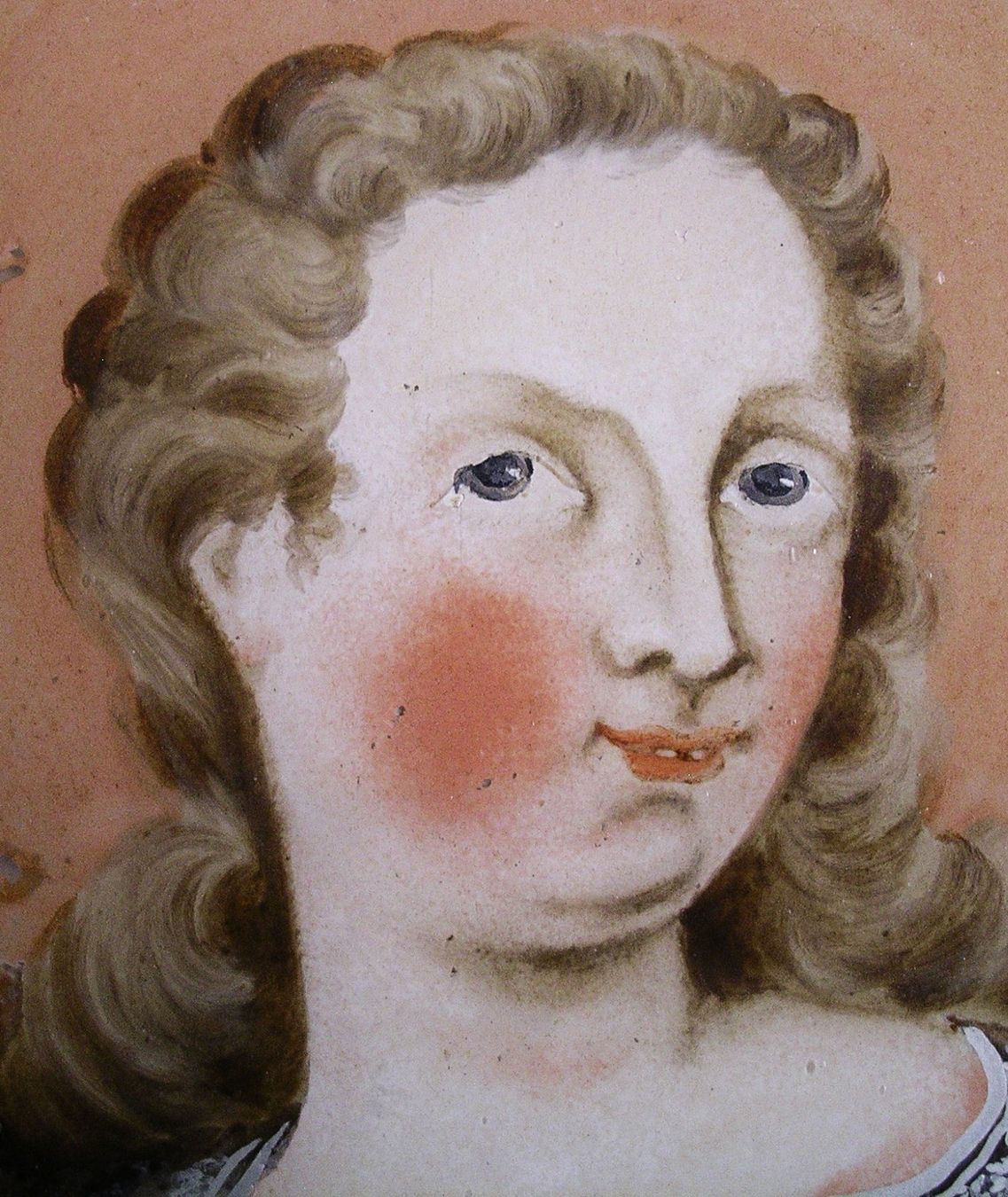 Dipinti: antikes HinterglasBild, wohl um 1860 – Usato da Oberhofen am Thunersee venduto da luuping99