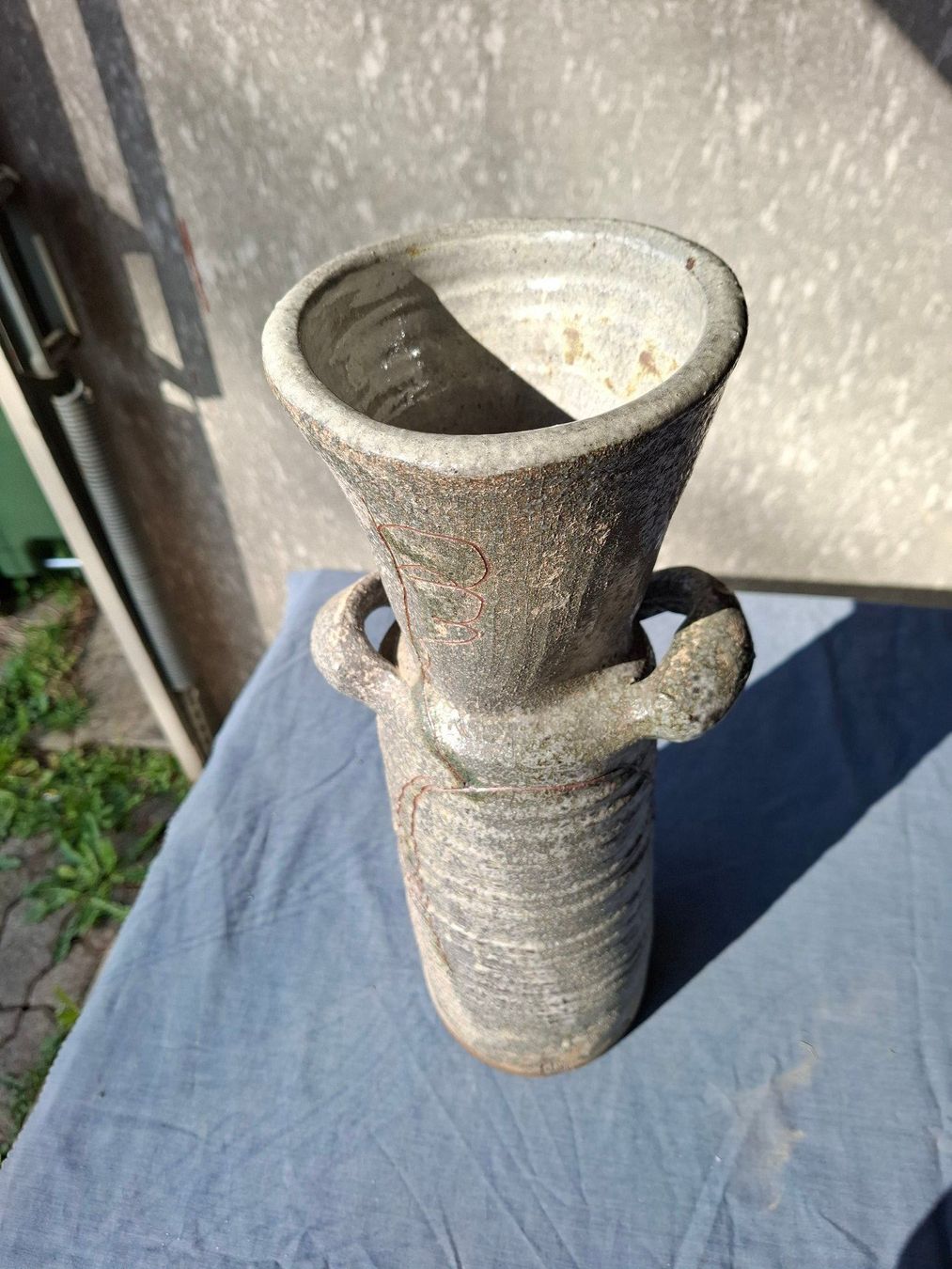 Vasi & Recipienti: Hohe Graue Vase – Nuovo (secondo la descrizione) da Büsserach venduto da 11naomi 1