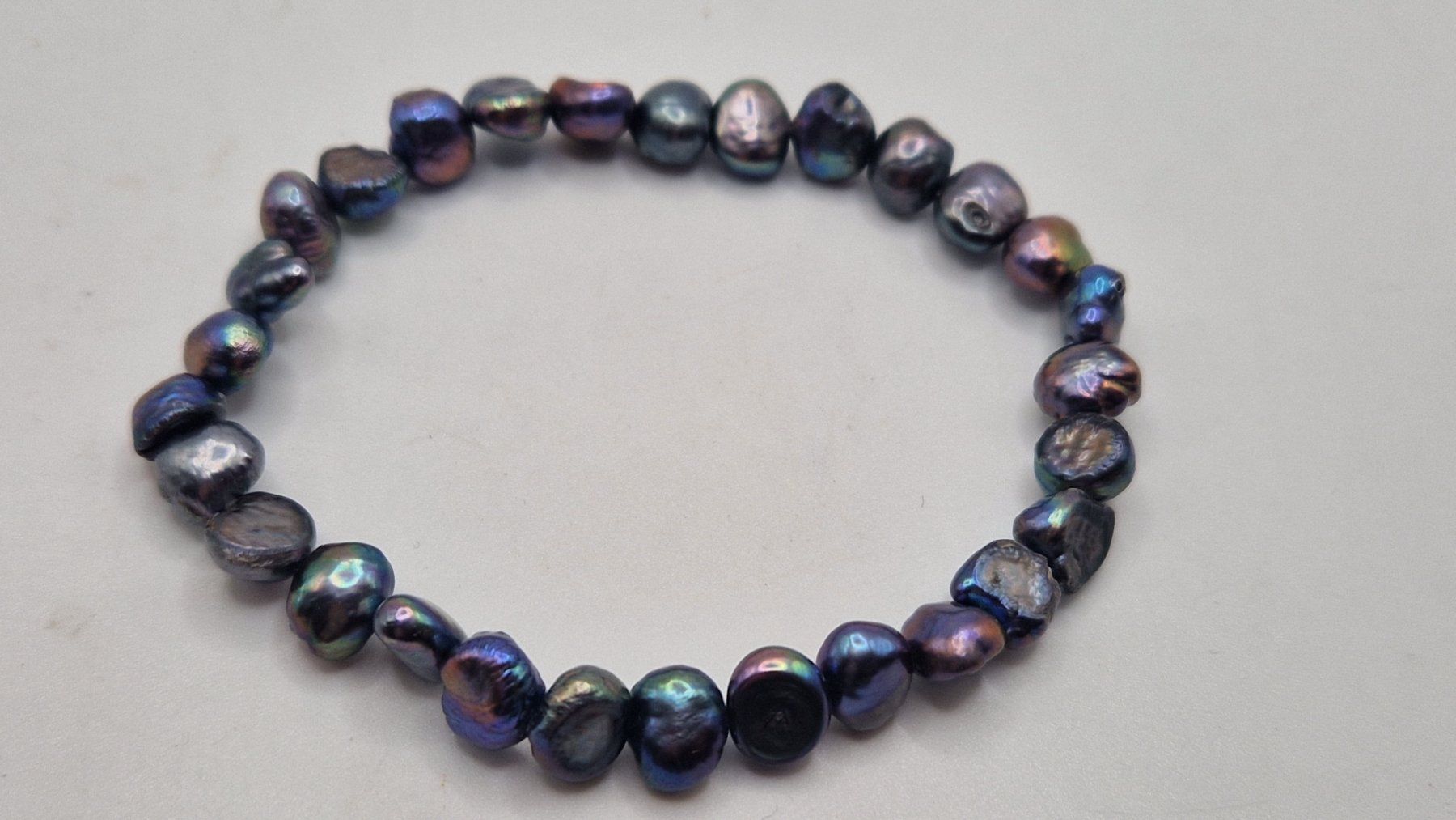 Bracciali & Braccialetti: Perlenarmband Nuggets – Nuovo e nell'imballaggio originale da Winterthur venduto da LukasMineralienOase