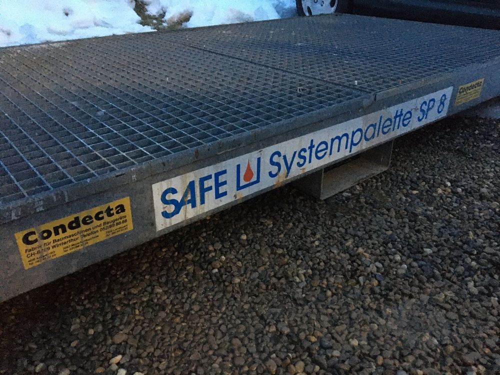 SAFE Auffangwanne Systempalette SP8