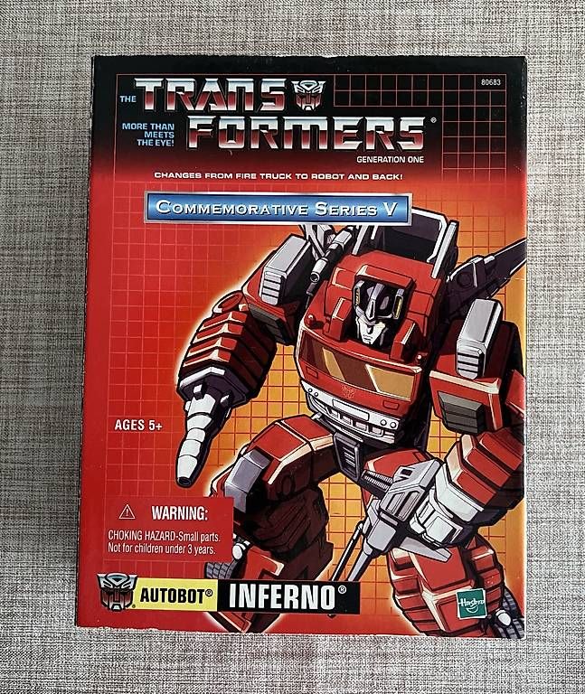 Spielzeuge: Transformers Inferno G1 Commemorative Series V transformer – Gebraucht aus Neuchatel von Pancrazi