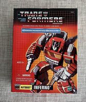 Transformers Inferno G1 Commemorative Series V transformer