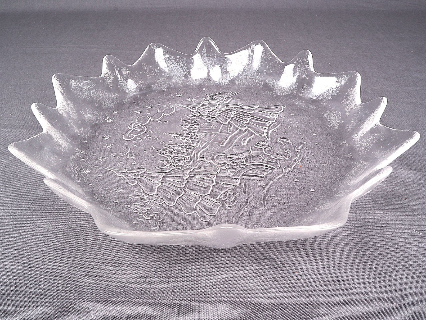 Ciotole: GLASSCHÜSSEL Wintermotiv – Usato da Steinen venduto da Restwert_Steinen 2