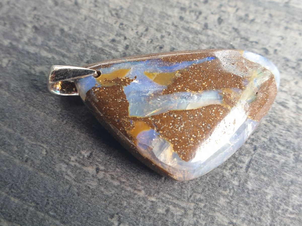 Pendentifs: Anhänger Boulder Opal. – Neuf (Voir description) à Niederbüren par Raphael014 1