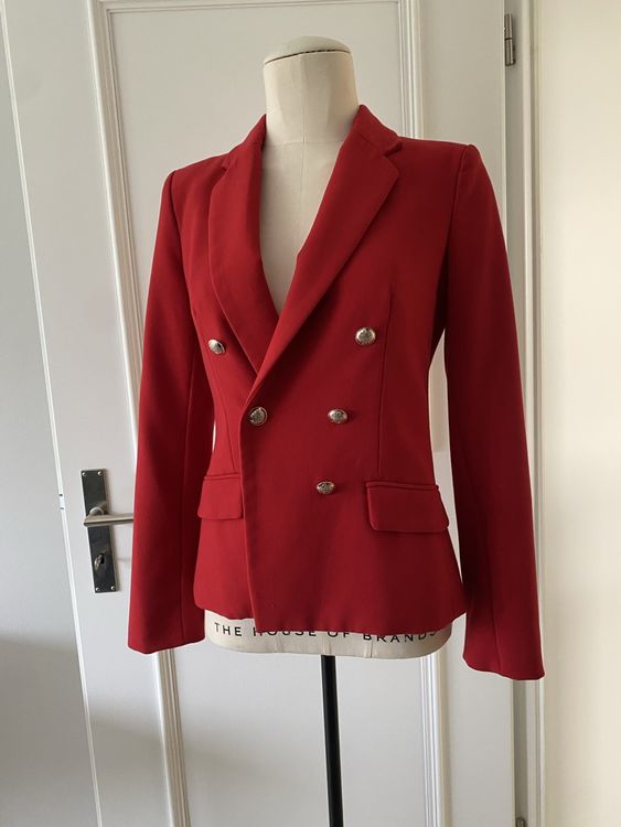 Mango Giacche: Mango roter Blazer - Grösse XS – Usato da Erlenbach ZH venduto da mit_kjy5 1
