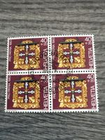 Briefmarken Helvetia Pro Patria 1983 Viererblock Top!