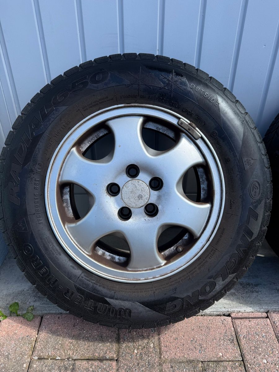 Pneus & Kompletträder: Roues complète hiver VW Golf 4 5x100 – Gebraucht aus Biel/Bienne von Gualtieri_10 1