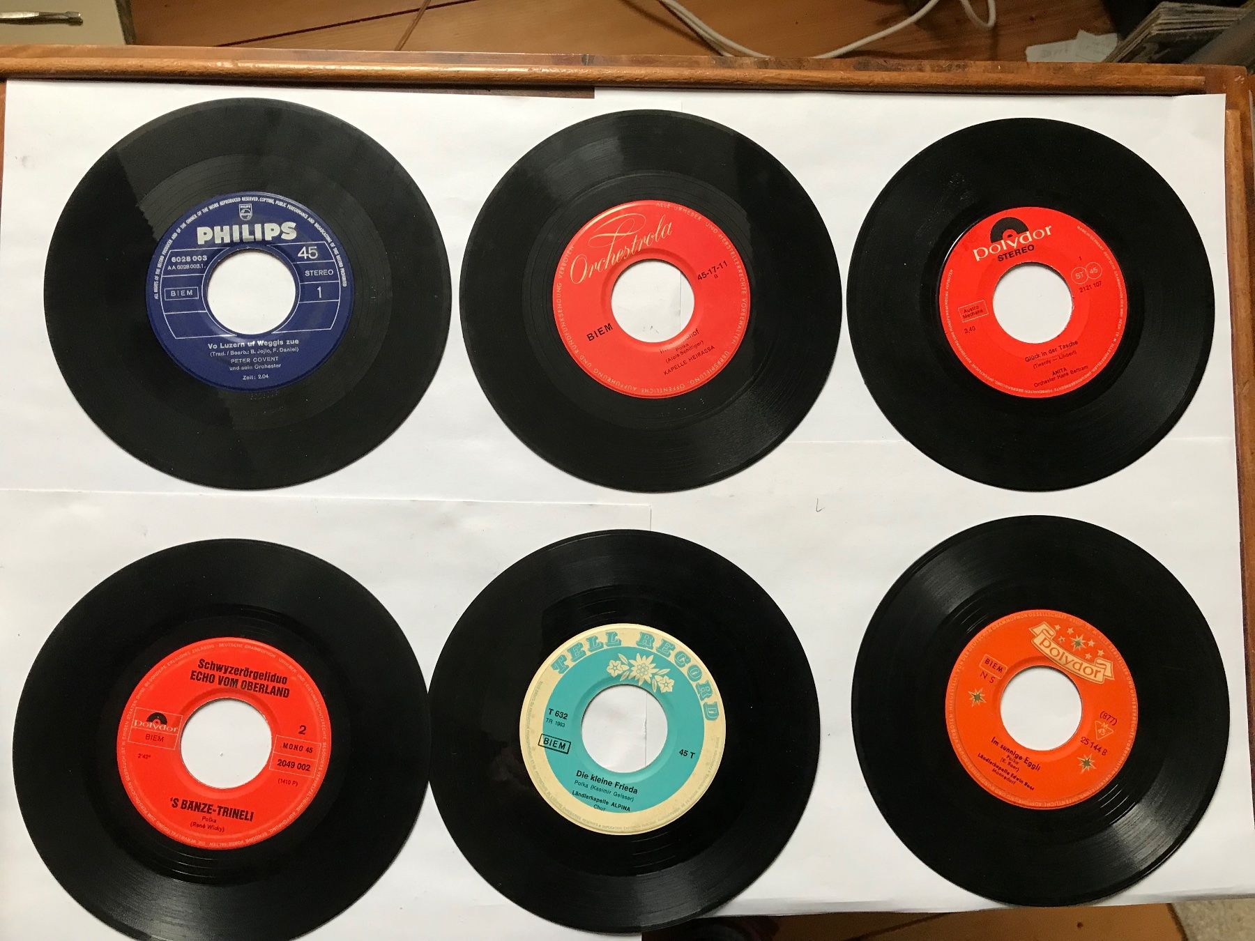 Dischi in vinile: single set nr. 25, verschiedene interpreten – Usato da liestal venduto da makai05