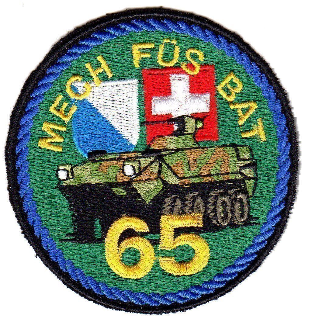 Placchette & Badge: Badge Mech Füs Bat 65 blau – Nuovo (secondo la descrizione) da Erlinsbach venduto da S700