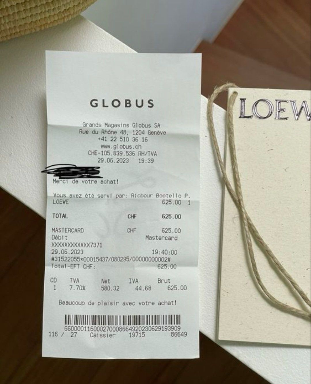 Loewe Borse da donna: Loewe Raffia Basket Bag Medium☀️ – Usato da Riedikon venduto da Winter21. 7