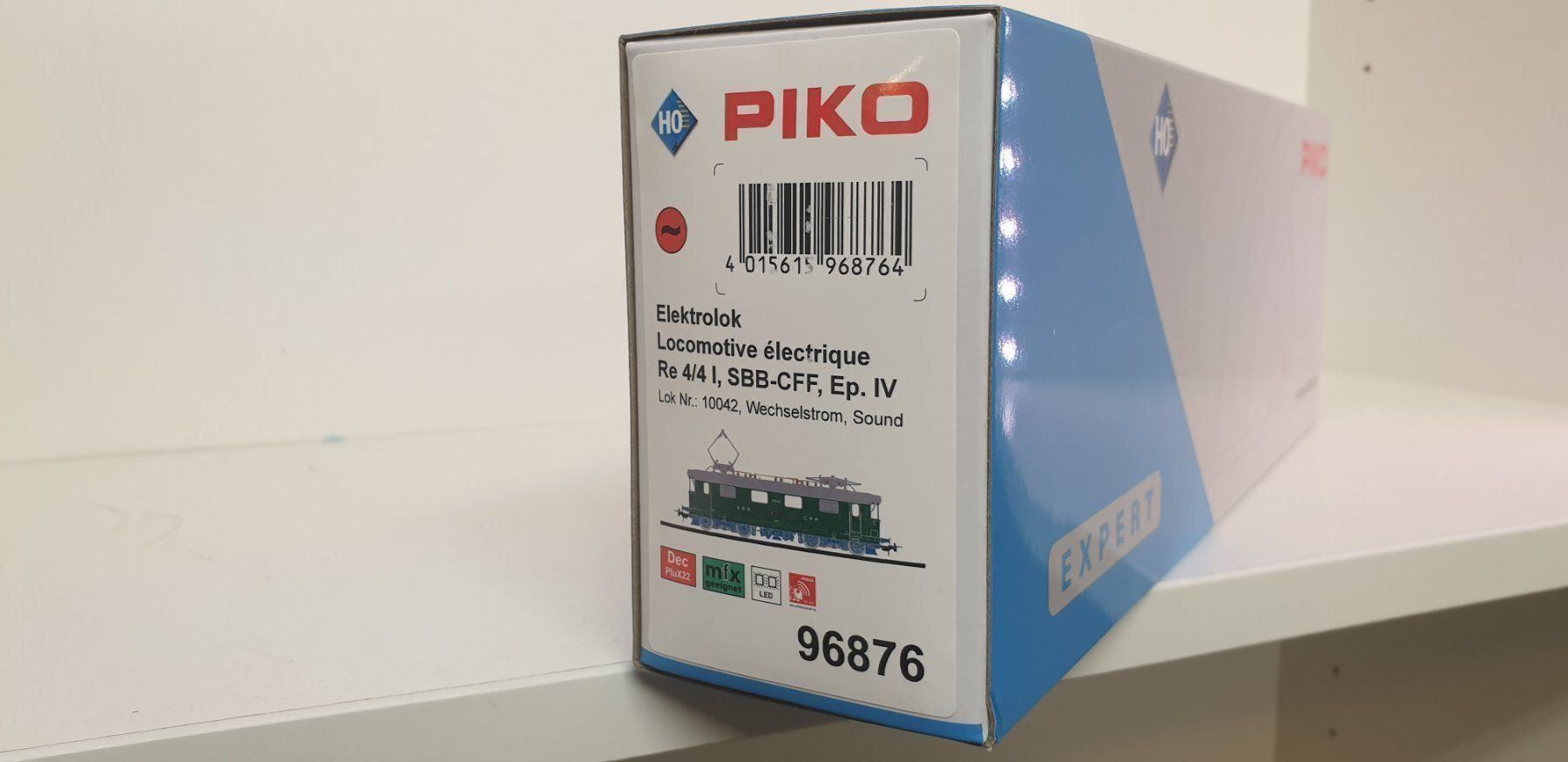 Piko Modellini di ferrovie: Piko SBB Re4/4 AC Sound 96876 – Nuovo e nell'imballaggio originale da Neuenhof venduto da ludovicco 1
