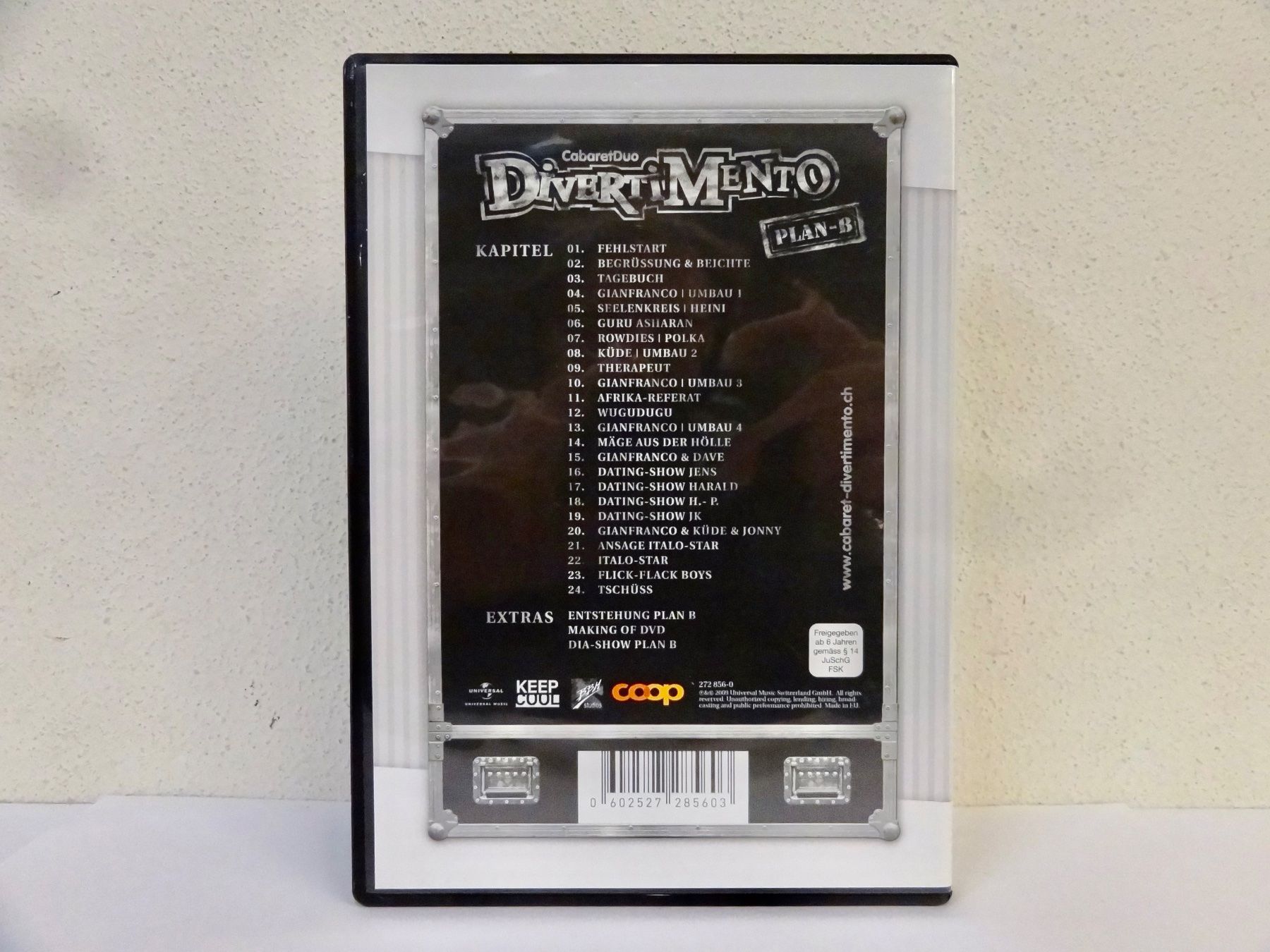 Alle DVDs: DVD DIVERTIMENTO PLAN-B – Gebraucht aus Kerzers von wisaundso 1