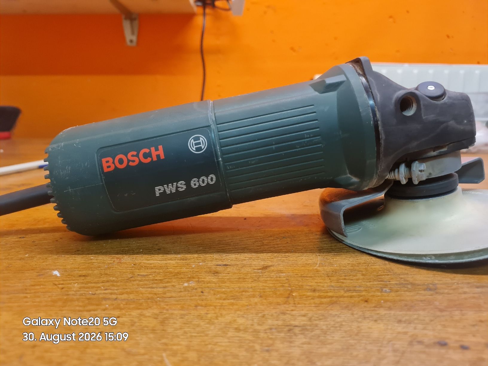 Bosch Smerigliatrici & Lucidatrici: Winkelschleifer PWS 600 – Usato da Aarau venduto da trs_v77n 1
