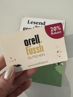 20% Gutschein von orell füssli 